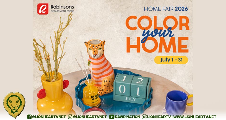 Discover colorful home design inspirations at the Robinsons Department Store Home Fair 2026