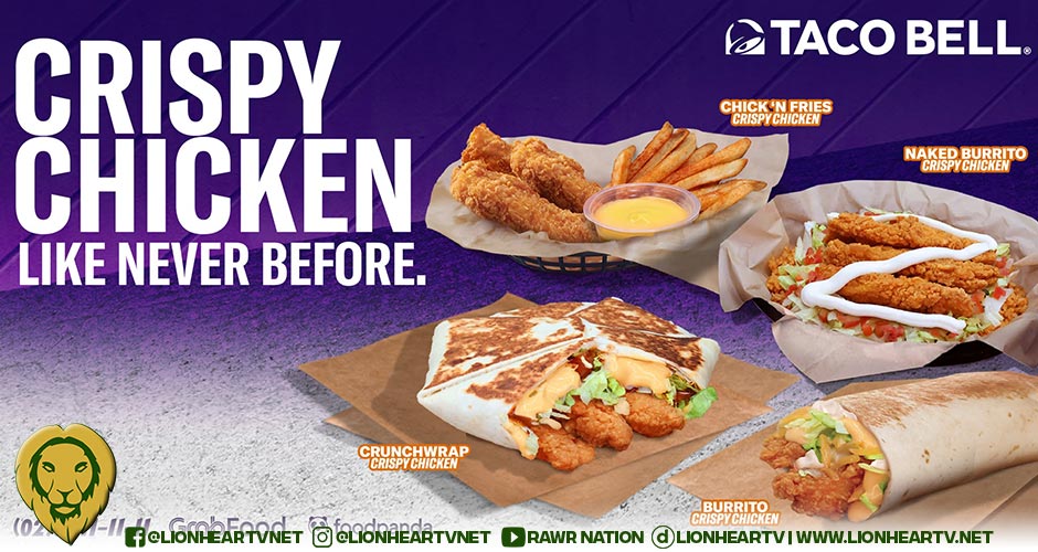 Elevate your crispy chicken cravings with Taco Bell’s Crispy Chicken collection