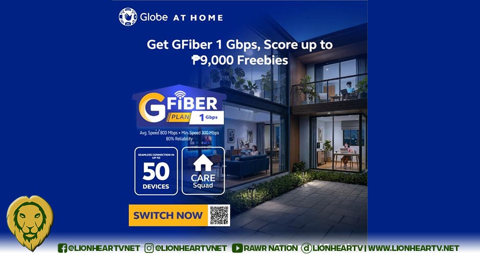 Globe AT HOME GFiber Elevates Intelligent Homes, Launches GFiber Plan With ‘Choose Your Own Voucher’ Program