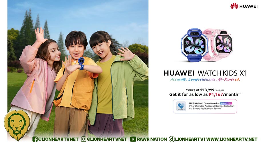 From Capturing Childhood Moments to Safe Exploration: HUAWEI Unveils WATCH Kids X1, Coming to PH on June 30 with a Promo Price of PHP 13,999