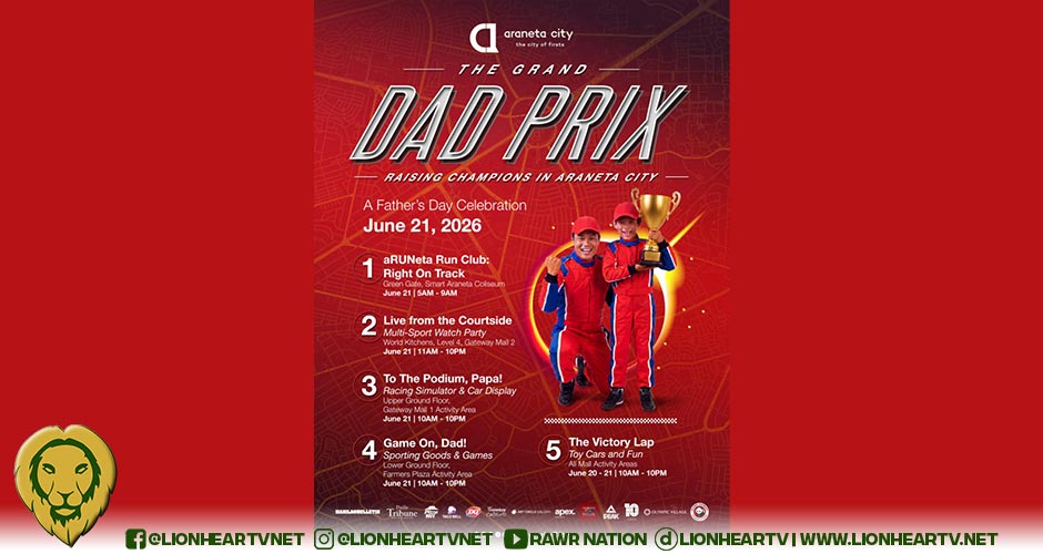 Have a Grand Prix Celebration for Father’s Day at Araneta City