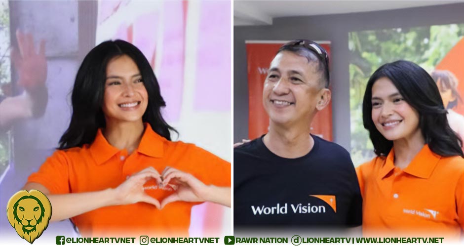 Kapuso actress Bianca Umali reaffirms support for Filipino youth through World Vision