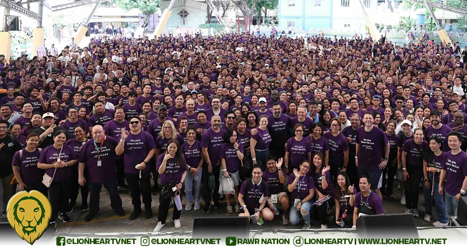 Over 1,300 volunteers from TELUS Digital Philippines transform century-old school ahead of the new school year