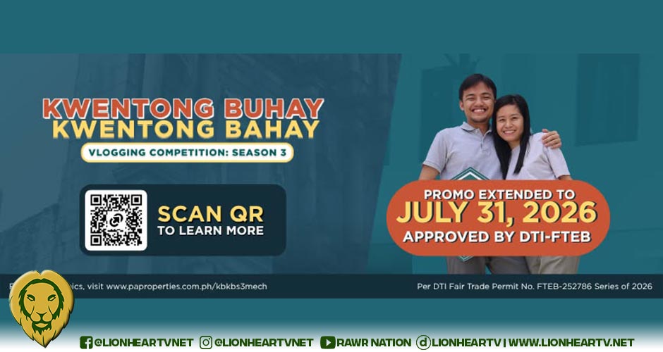 P.A. Properties Extends Kwentong Buhay, Kwentong Bahay Season 3 Submission Until July 31