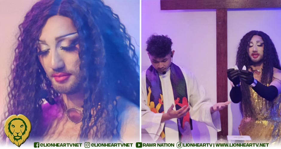 LOOK: Pura Luka Vega serves communion at LGBTQIA+ inclusive church gathering