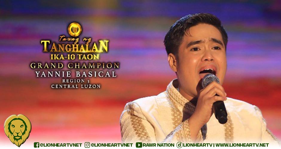 Yannie Basical leads Region 3 to victory in ‘Tawag Ng Tanghalan’ Season 10