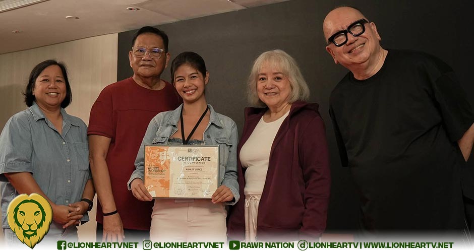 Ashley Lopez sharpens her craft under FDCP’s acting workshop