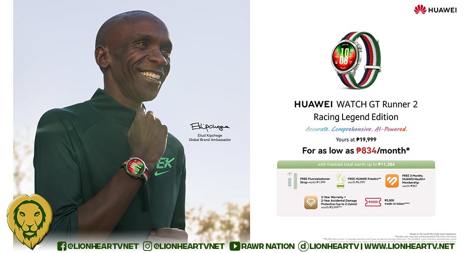 HUAWEI WATCH GT Runner 2 Racing Legend, Now in PH: A Legendary New Colorway for PHP 19,999