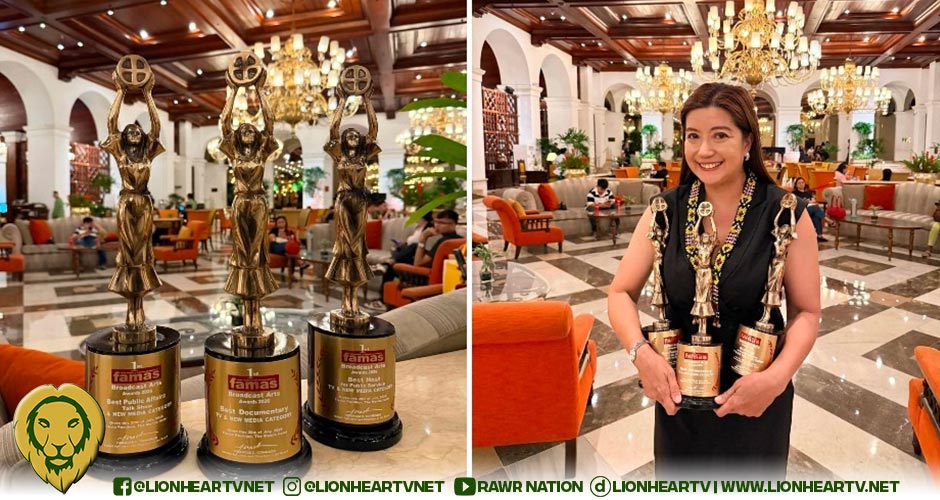 Kara David leads winners at inaugural FAMAS Broadcast Arts Awards