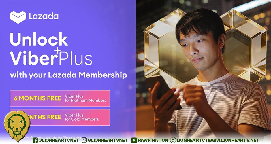 Lazada Philippines expands its lifestyle rewards ecosystem with Viber Plus benefit for Gold and Platinum members