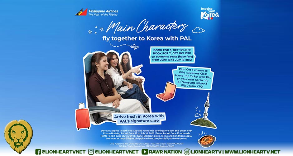 Philippine Airlines Invites Filipinos to Fly as the ‘Main Character’ on Their Next Korea Adventure