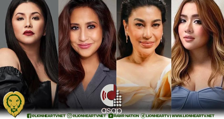 Regine Velasquez, Jolina Magdangal, Lani Misalucha and Angeline Quinto bring world-class vocals to ‘ASAP XP’ this Sunday