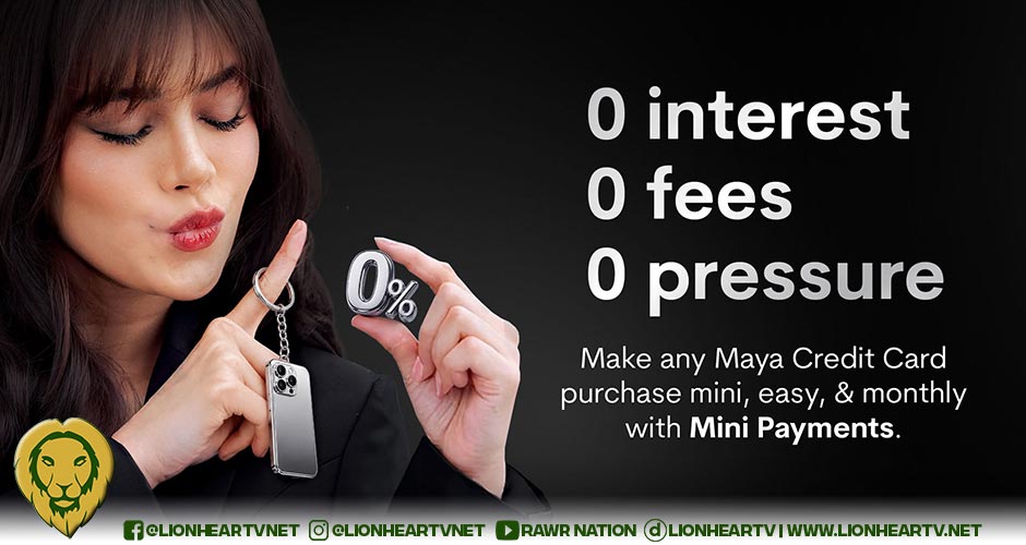 Big Home and Tech Upgrades are Now Within Reach with Maya Mini Payments at 0% Interest