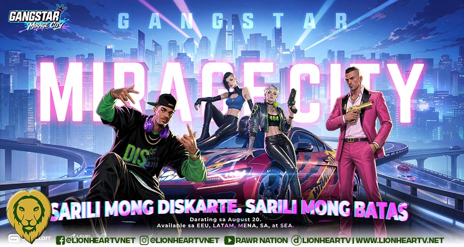 Gangstar Mirage City Launches Regionally on August 20, Join the Manila Brigade for Exclusive Rewards!