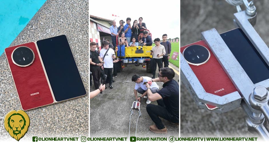 HONOR Magic V6 shows its strength in an extreme durability showcase in Pampanga