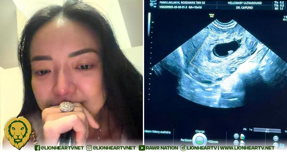 Rosmar Tan reveals miscarriage, denies online claims she intentionally ended pregnancy