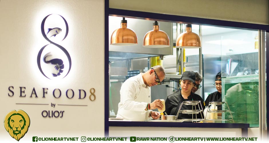 Seafood 8 by Olio’s Opens at Gateway Mall 2, Araneta City
