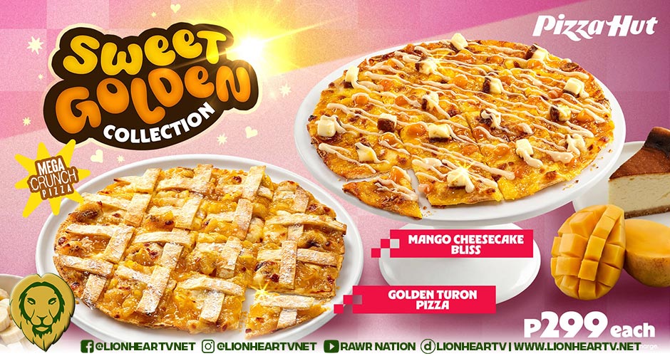 Sweet pizza is the new meta with Pizza Hut’s Sweet Golden Collection