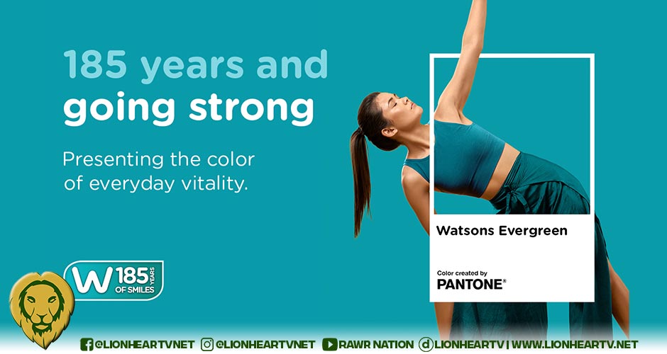 Watsons Unveils ‘Watsons Evergreen’ with Pantone to Celebrate 185 Years of Trusted Care and Everyday Vitality